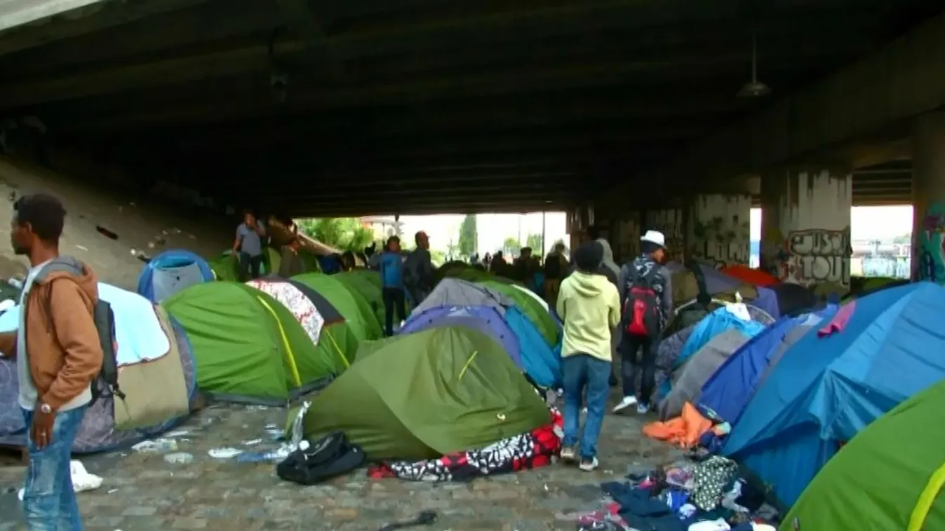 Felszámolták a legnagyobb illegális menekülttábort