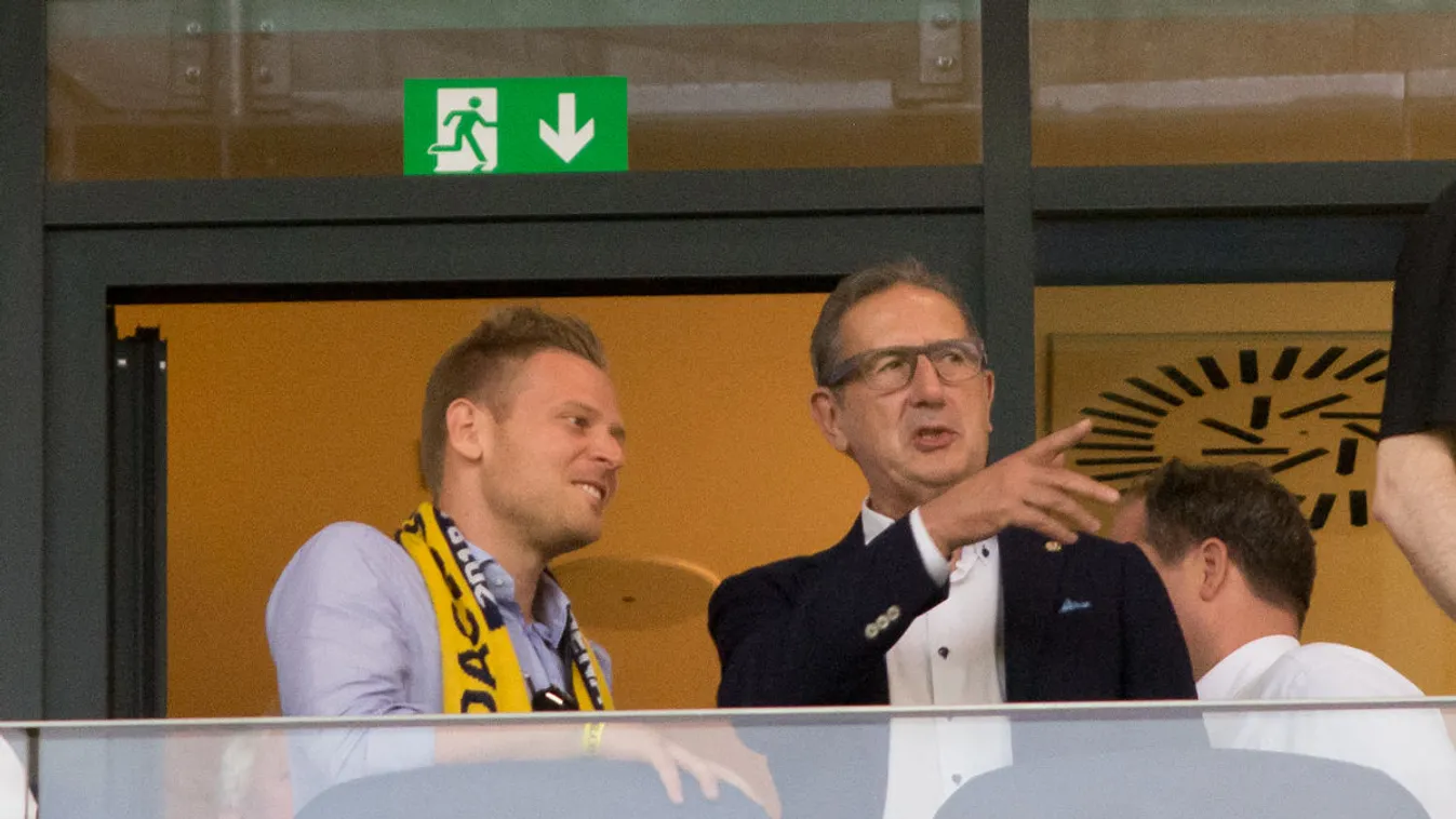 Orbán vejével szurkolt együtt Georges Leekens