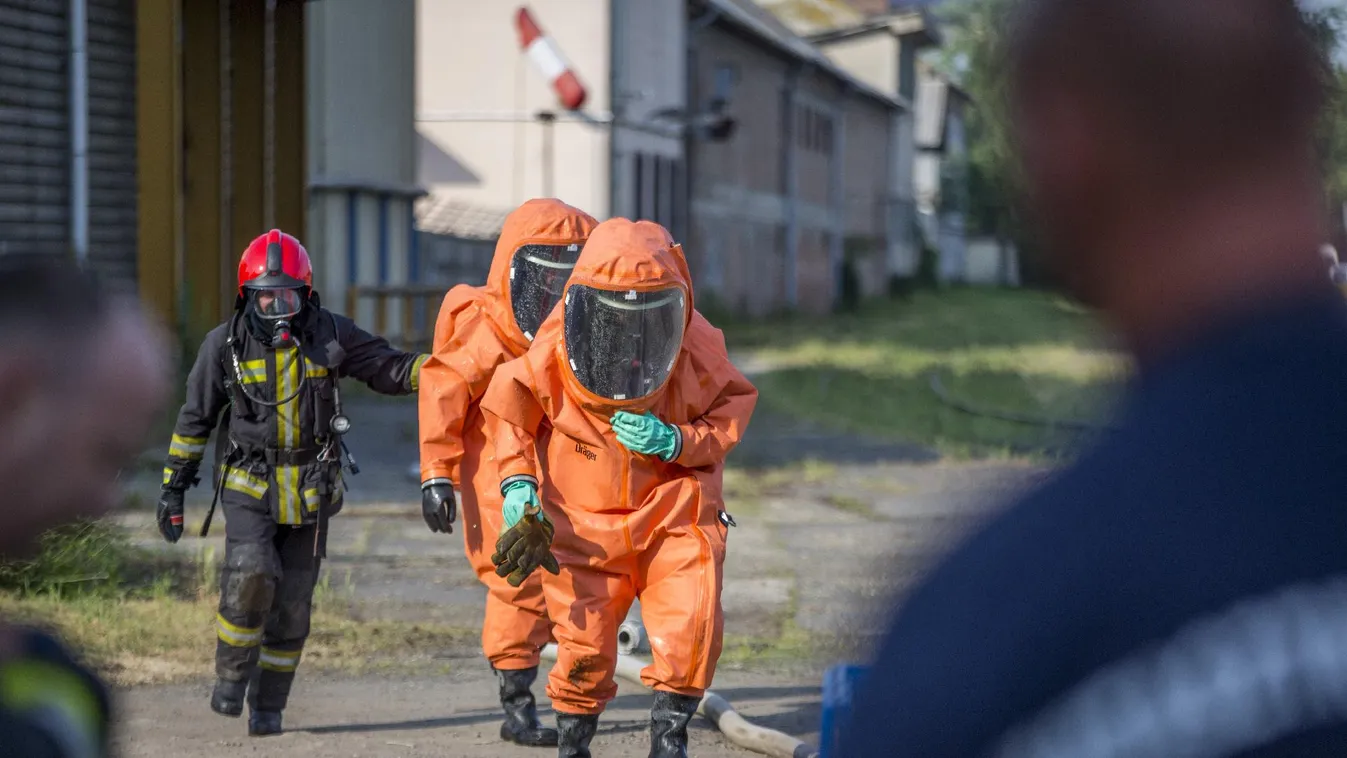 Robbanás egy salgótarjáni üzemben