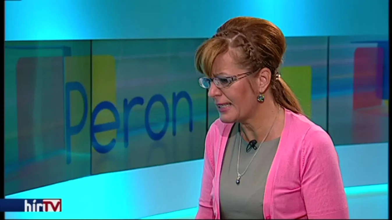 A Peronon Bangóné Borbély Ildikó