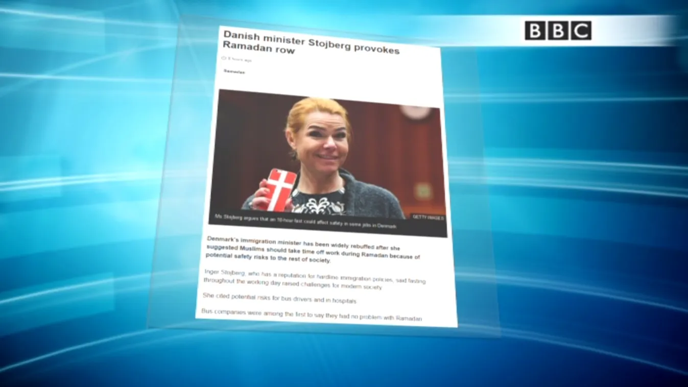 Muszlimokról tett kijelentésével okozott botrányt a miniszter