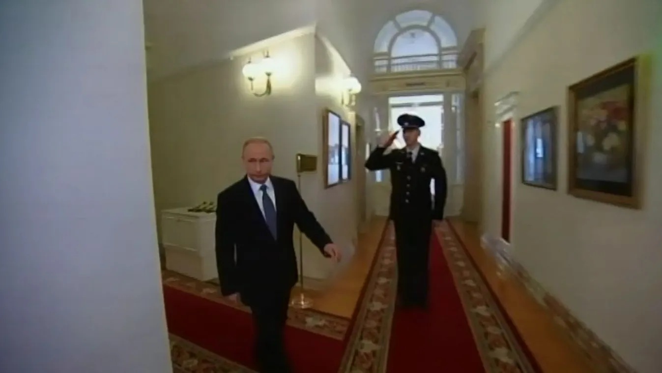 Negyedszer tette le az elnöki esküt Putyin