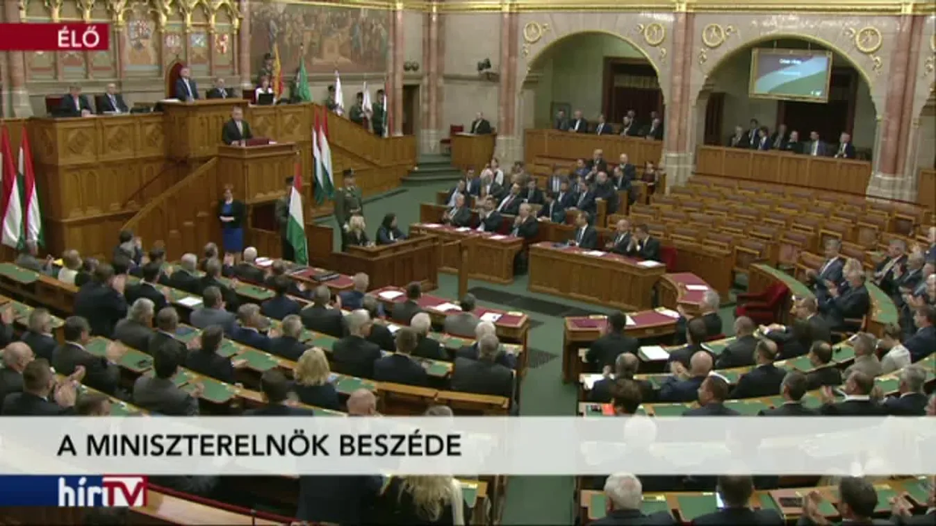 Orbán Viktor eskütétele és beszéde