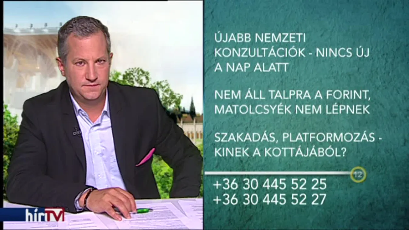 Tantusz - Nem áll talpra a forint, Matolcsyék nem lépnek