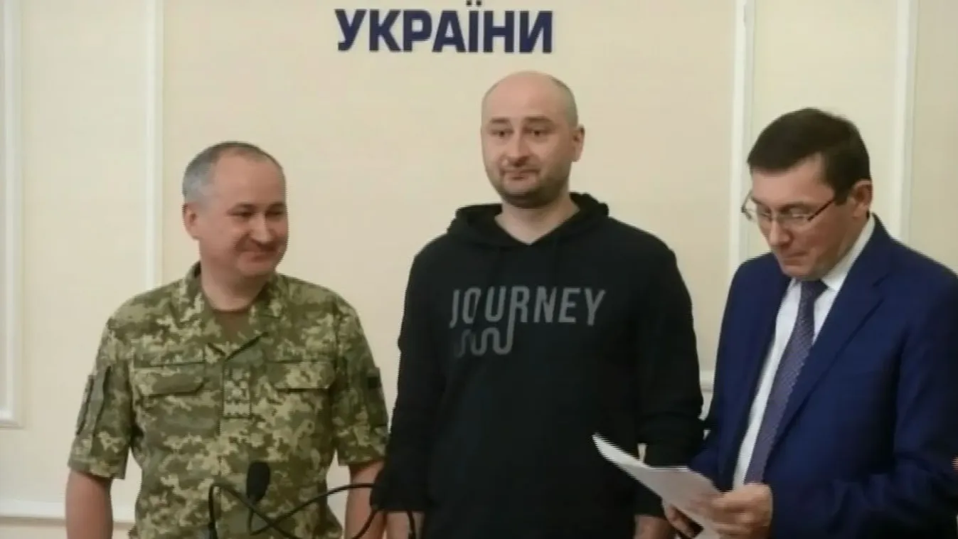 Megrendezett volt a Kijevben lelőtt orosz újságíró meggyilkolása