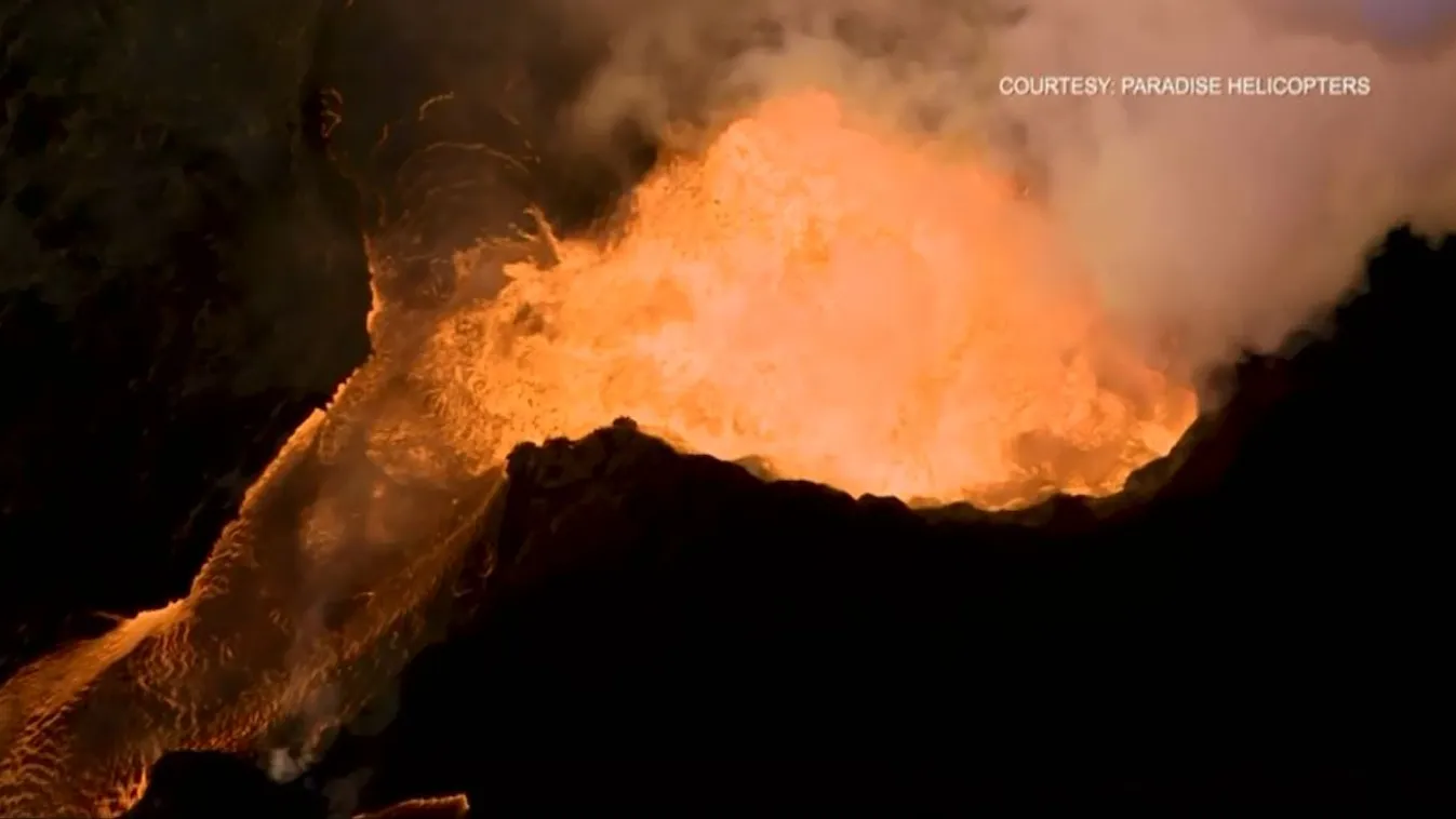 Ismét kitört a hawaii Kilauea