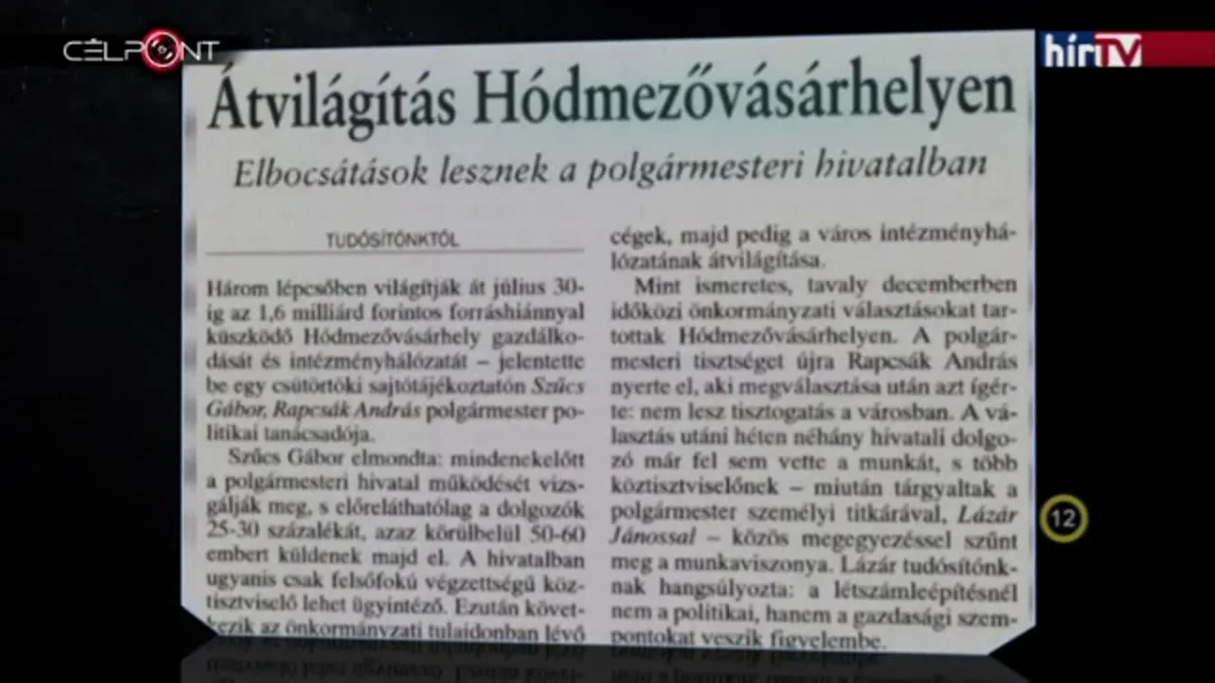 Célpont – Mi lesz veled Lázár János?