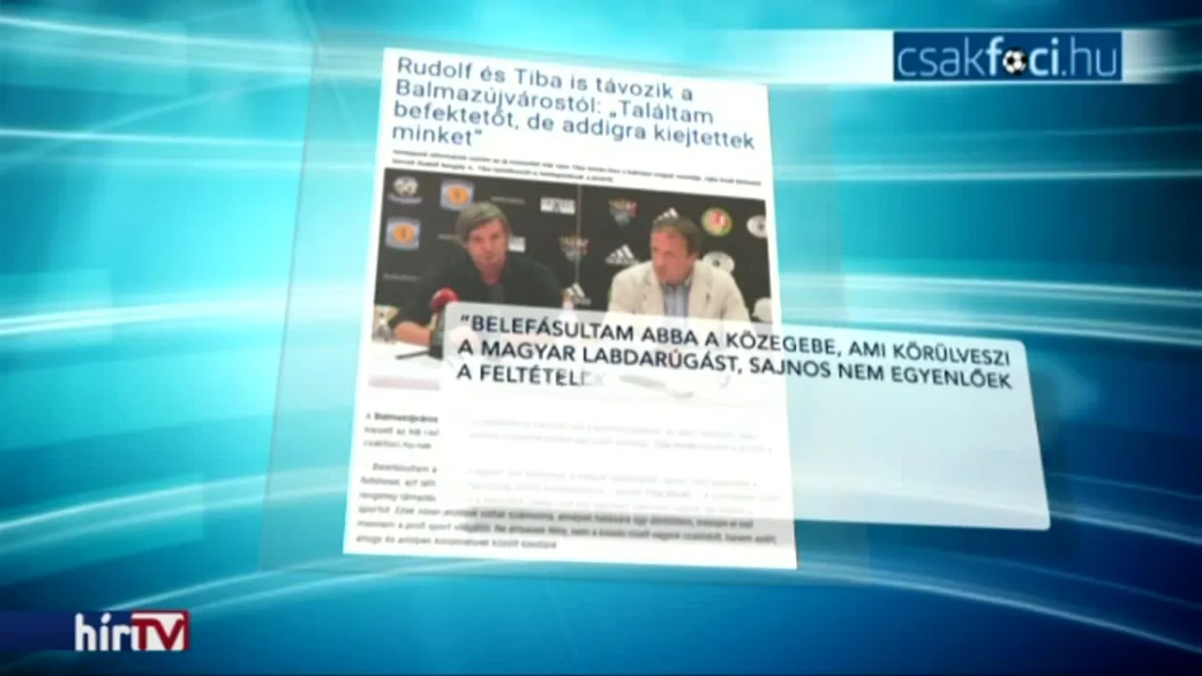 Belefásult a fociba, távozik a fideszes képviselő