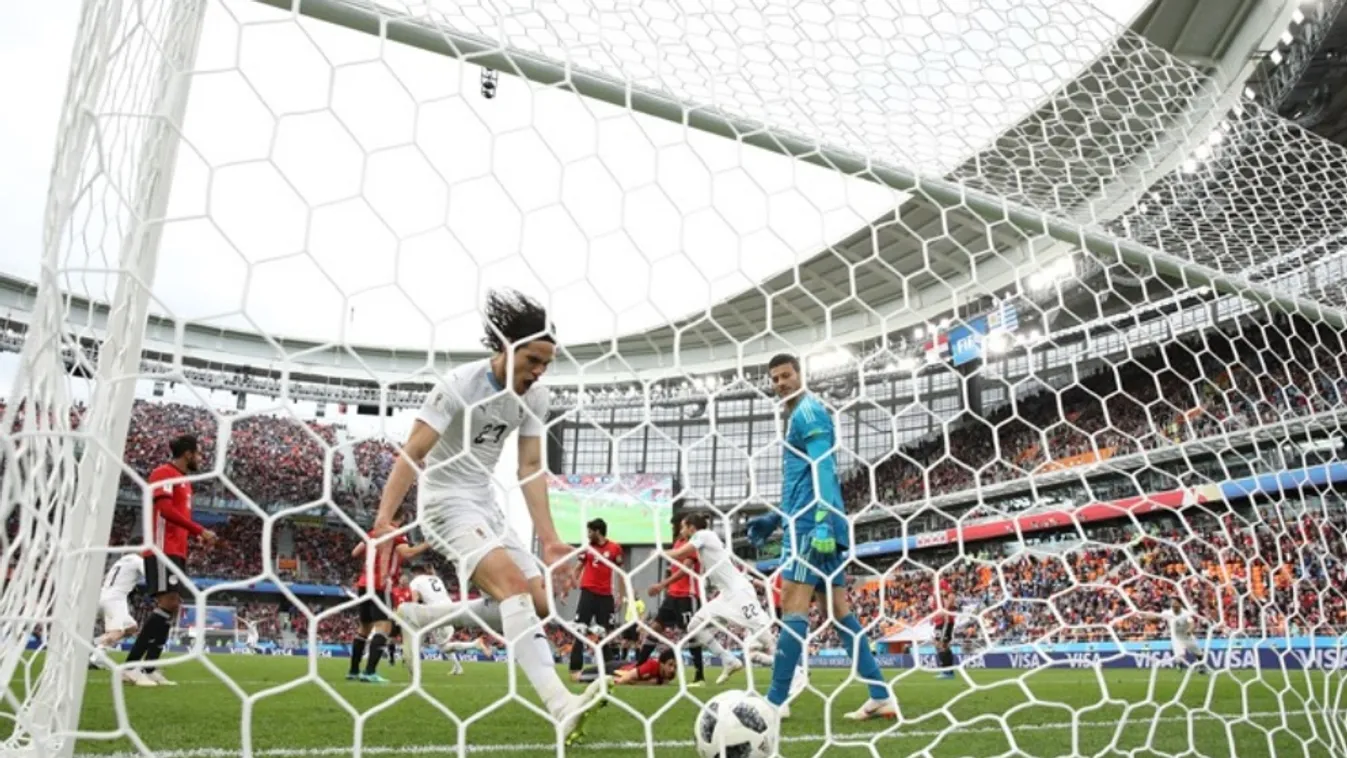 Egy utolsó percben lőtt góllal győzött Uruguay