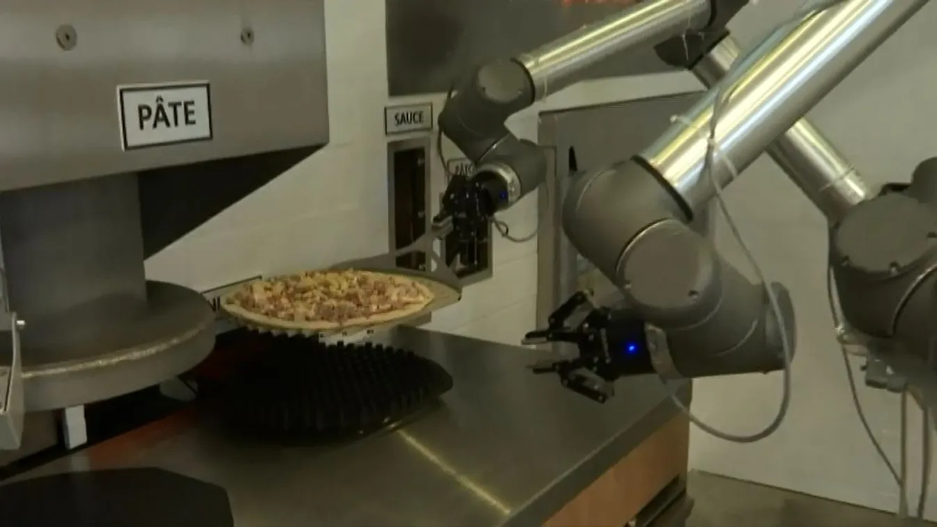 Párizsban robotok készítik a pizzát, az olaszok szerint nem ez a jövő