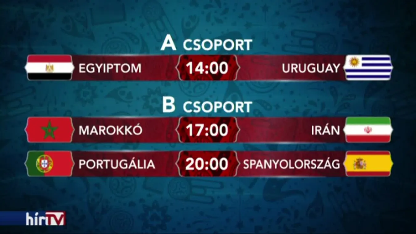 Három meccset izgulhatunk ma végig