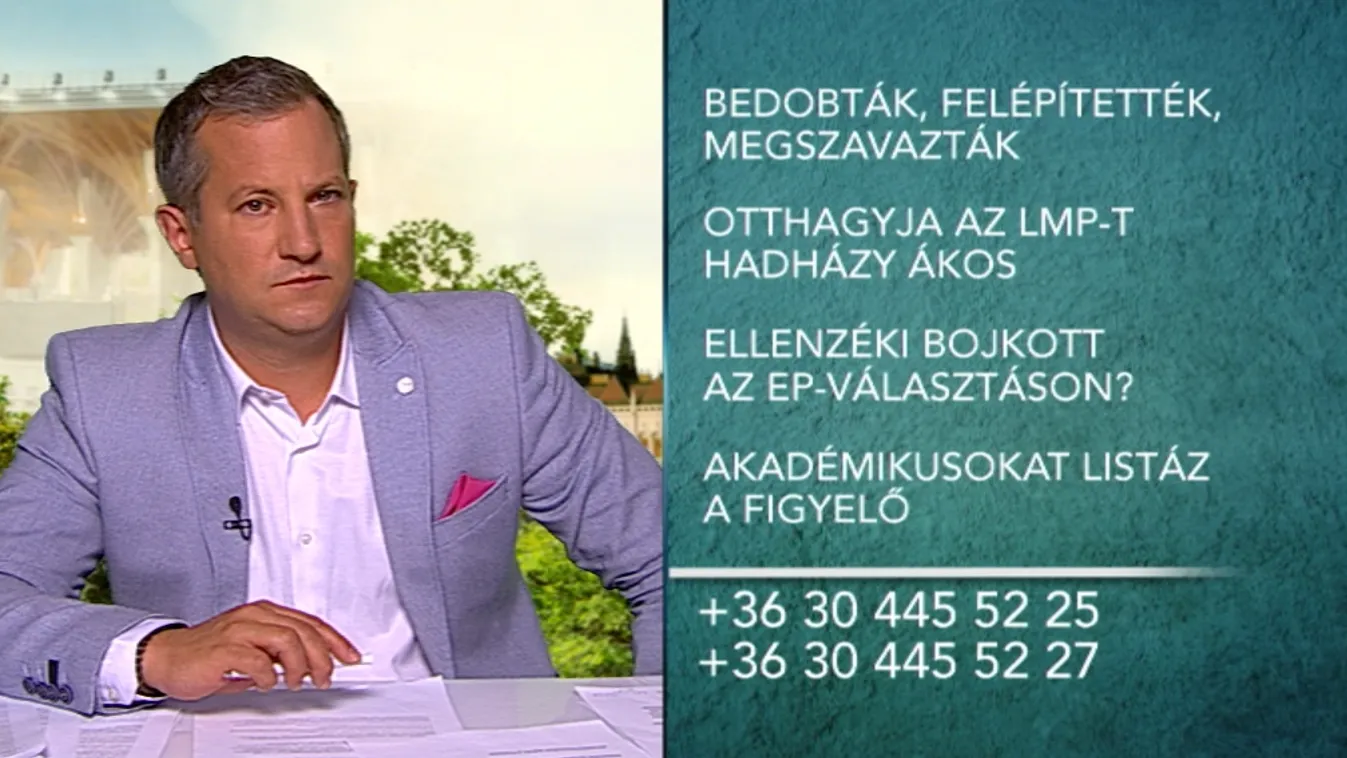 Bedobták, felépítették, megszavazták