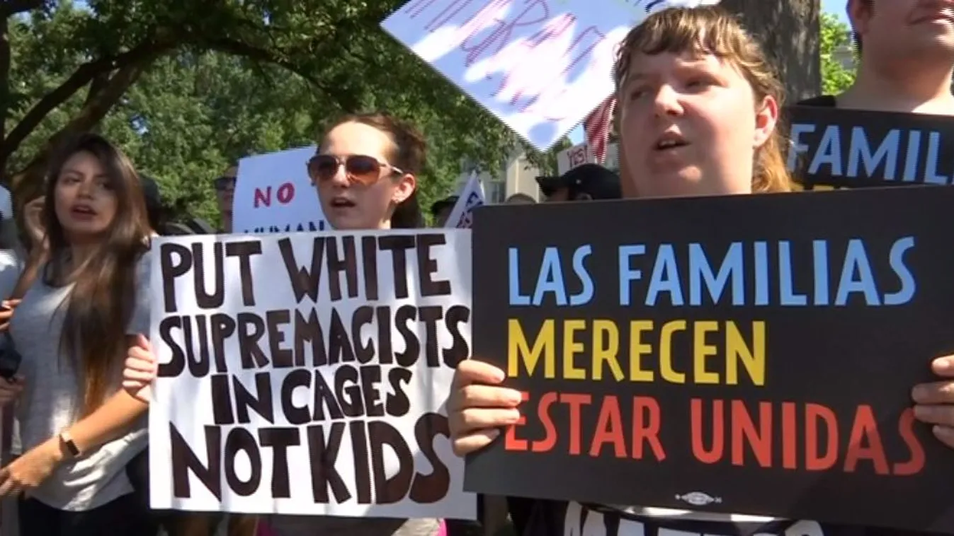 Ezrek tüntettek Amerika-szerte Donald Trump ellen