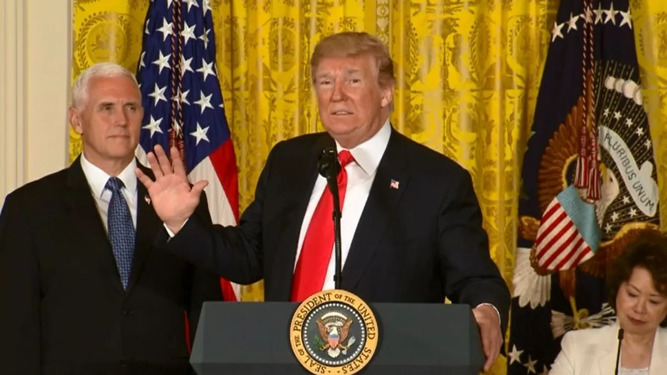 Az űrben növelné az USA haderejét Trump