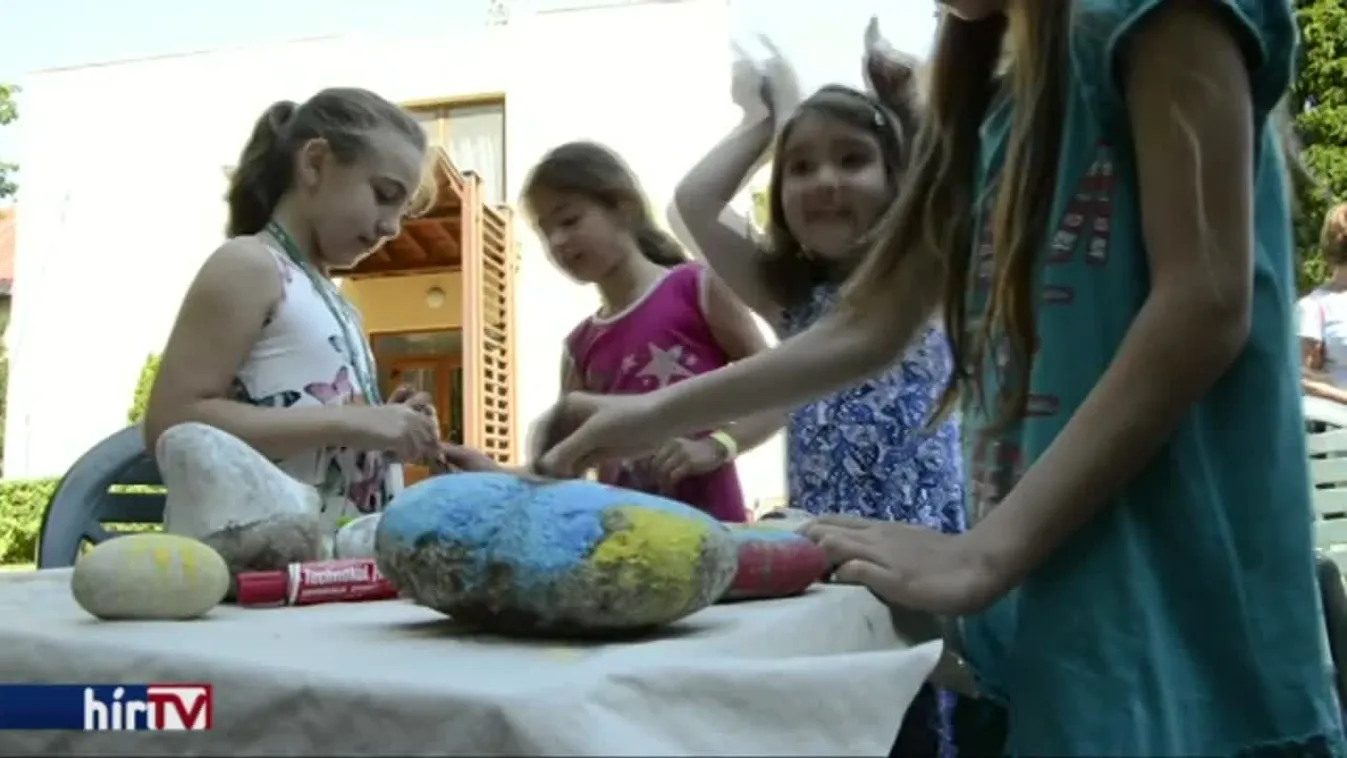 Szervátültetett gyerekek és egészséges testvéreik táborozhattak a Balatonnál