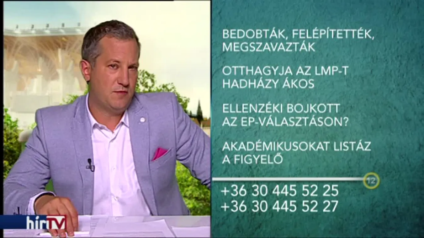 Tantusz – Bedobták, felépítették, megszavazták