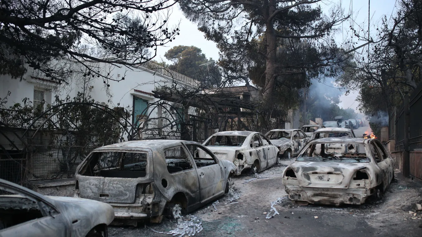 Görög tűzvész: 74-re emelkedett az áldozatok száma