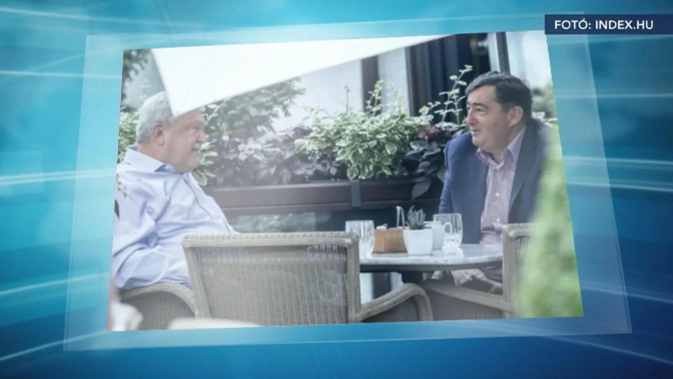 Csányi Sándor és Mészáros Lőrinc együtt múlatta az időt a Four Seasonsben