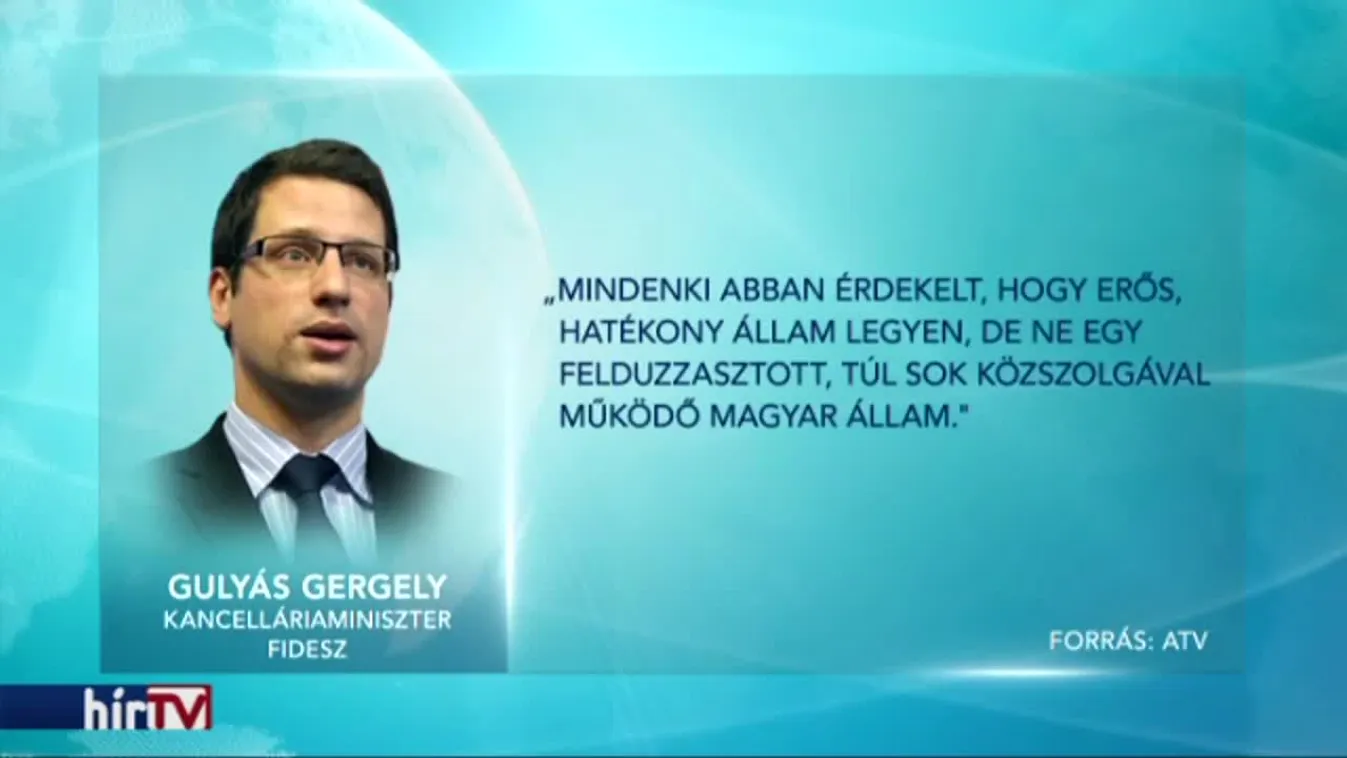 A szakszervezet nem lát lehetőséget a közszféra karcsúsítására