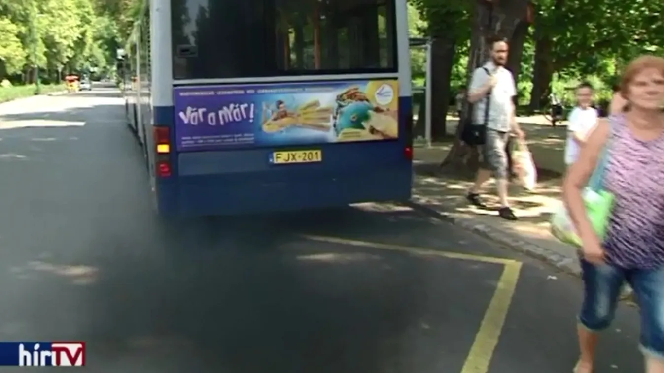 Füstokádó buszok járnak a Margitszigeten