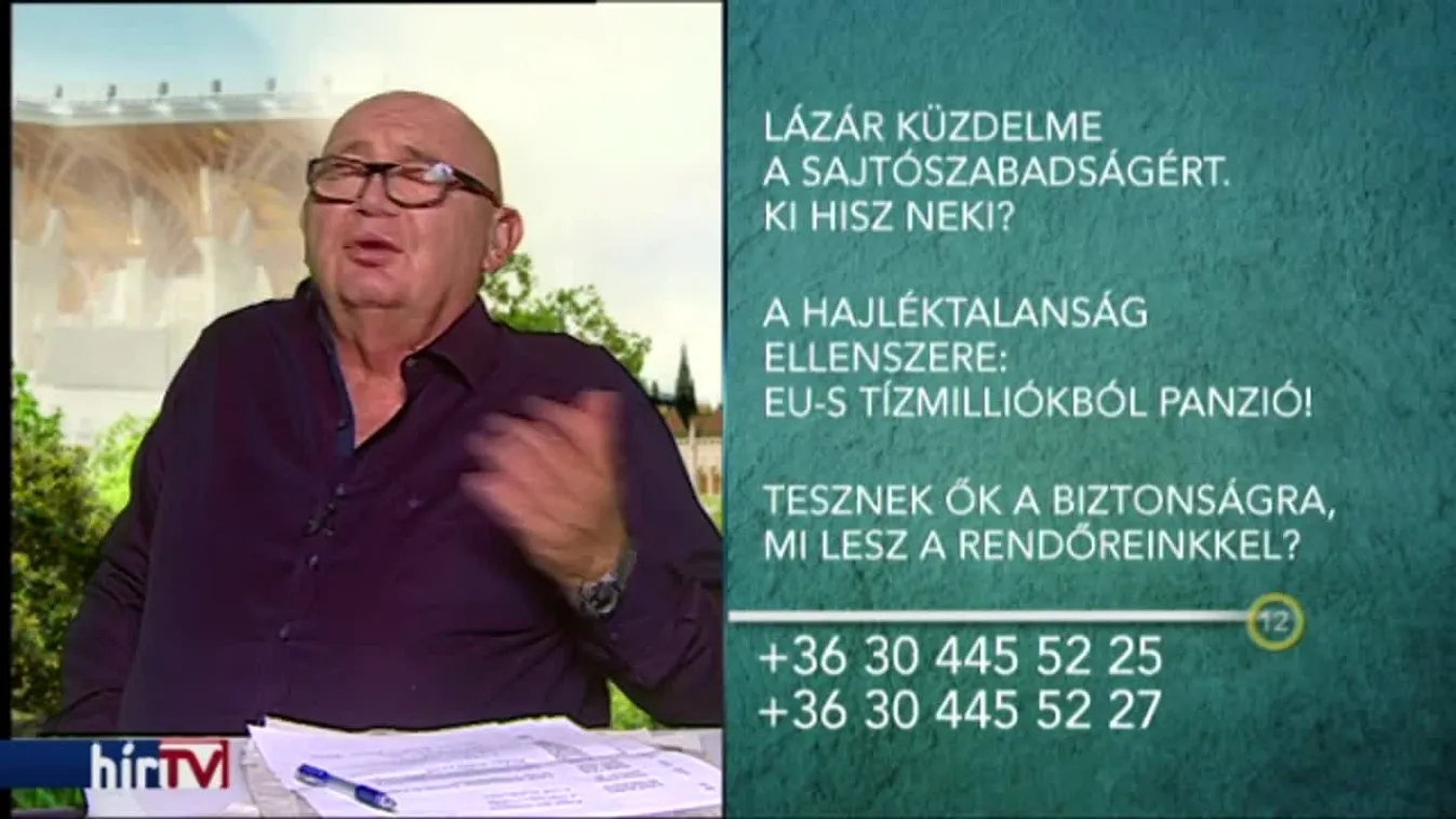 Lázár küzdelme a sajtószabadságért - Tantusz