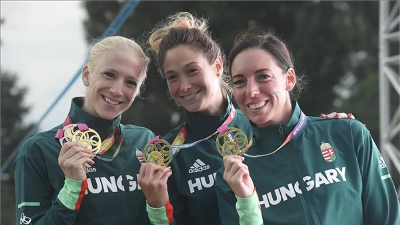 Aranyérmes a magyar női öttusacsapat