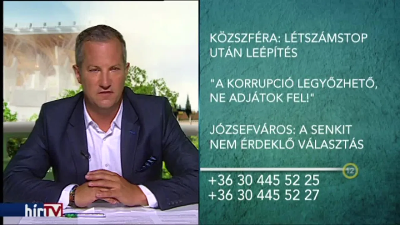 Tantusz - Közszféra: létszámstop után leépítés