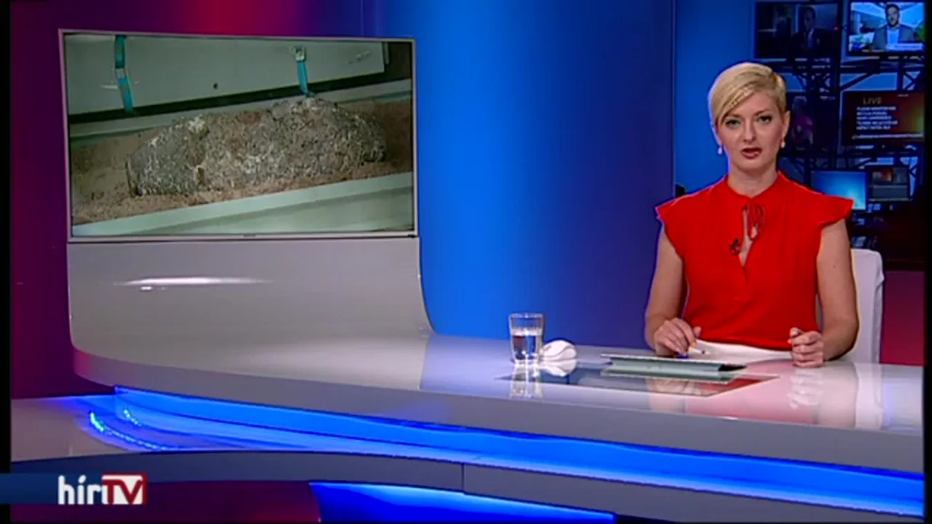 Elszállították a Dunában talált bombát