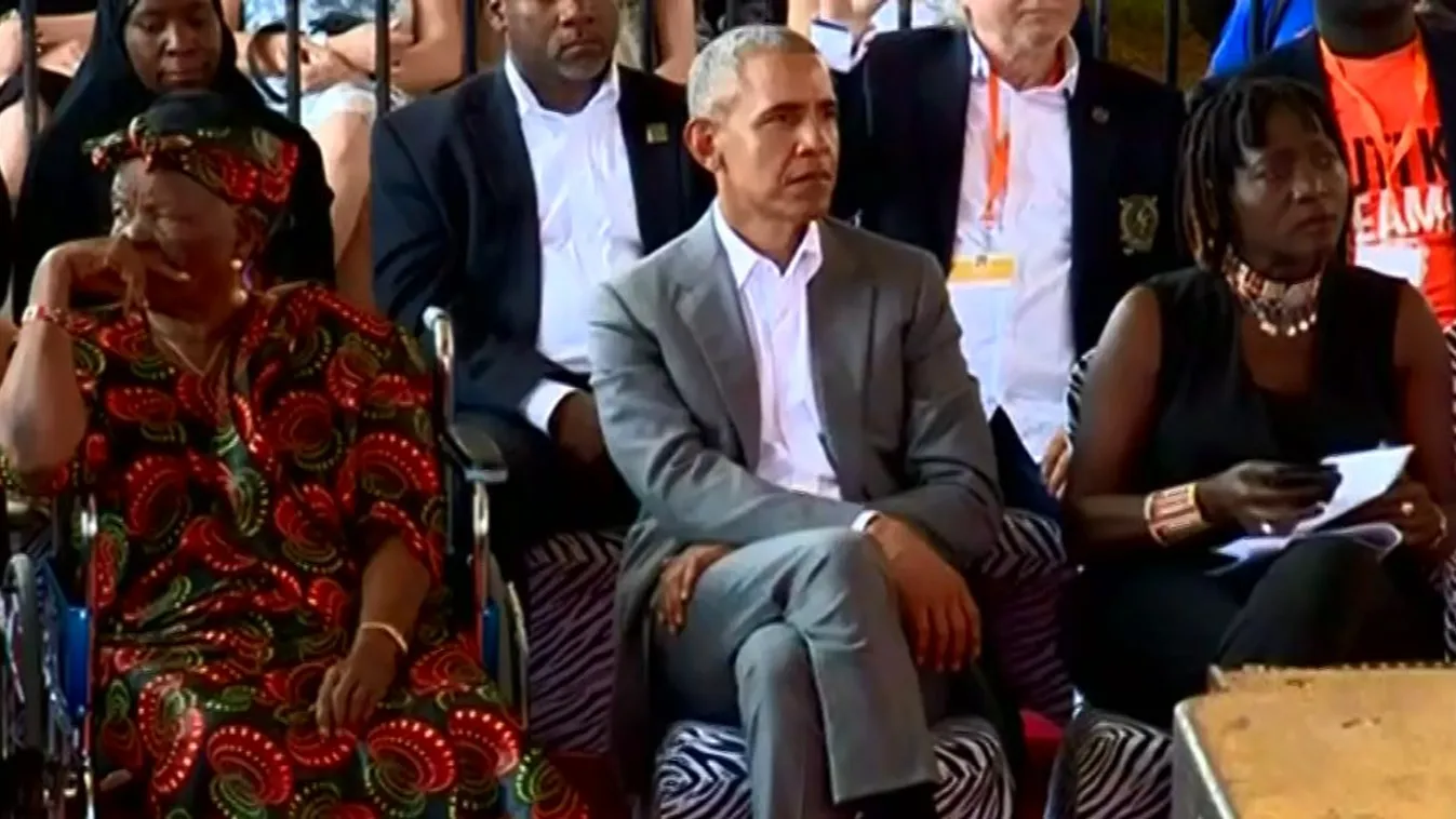Ellátogatott apja szülőfalujába Barack Obama