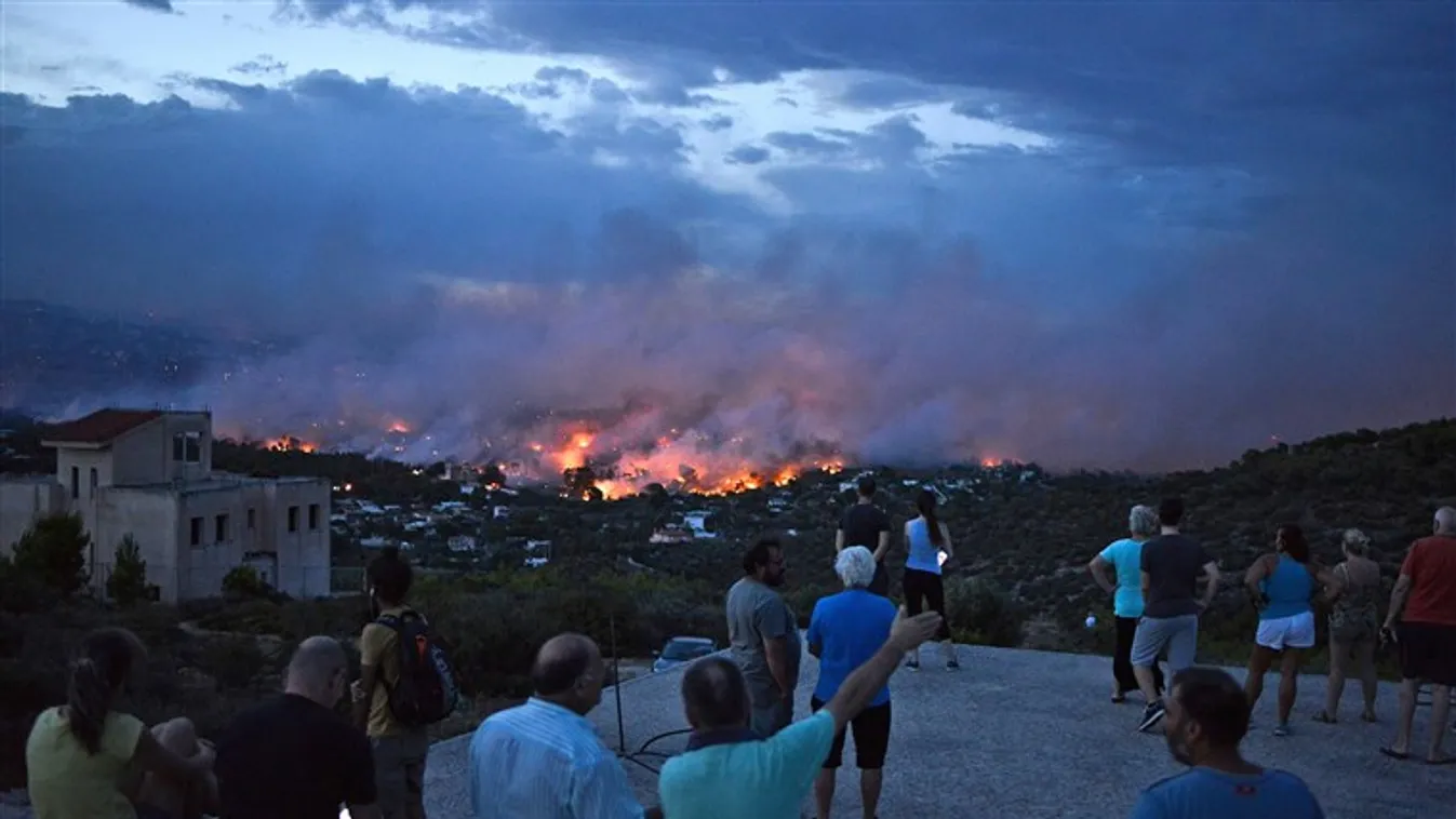 Görög tűzvész: a százat közelíti az áldozatok száma