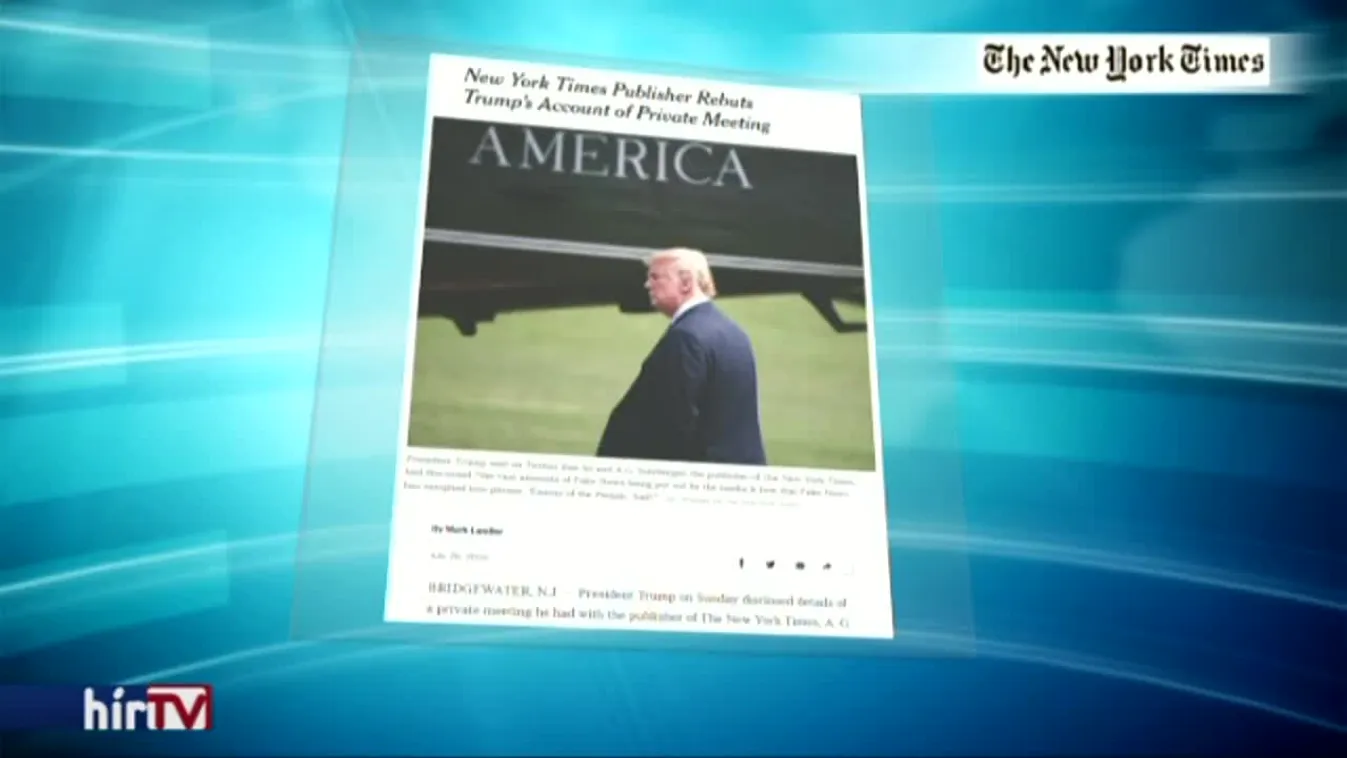 Káros és veszélyes Trump fake news-mániája
