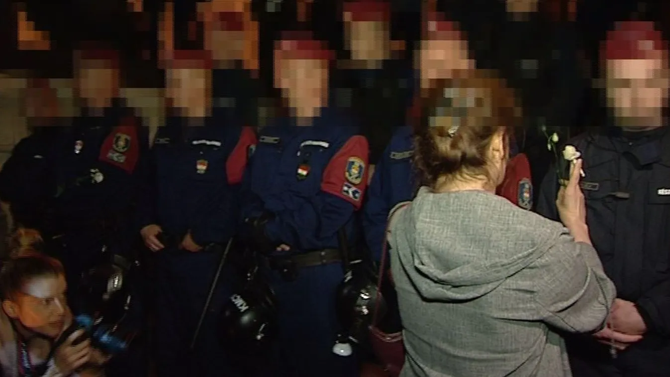 Tüntetésen becsmérelte, szidalmazta a rendőröket, vádat emeltek ellene