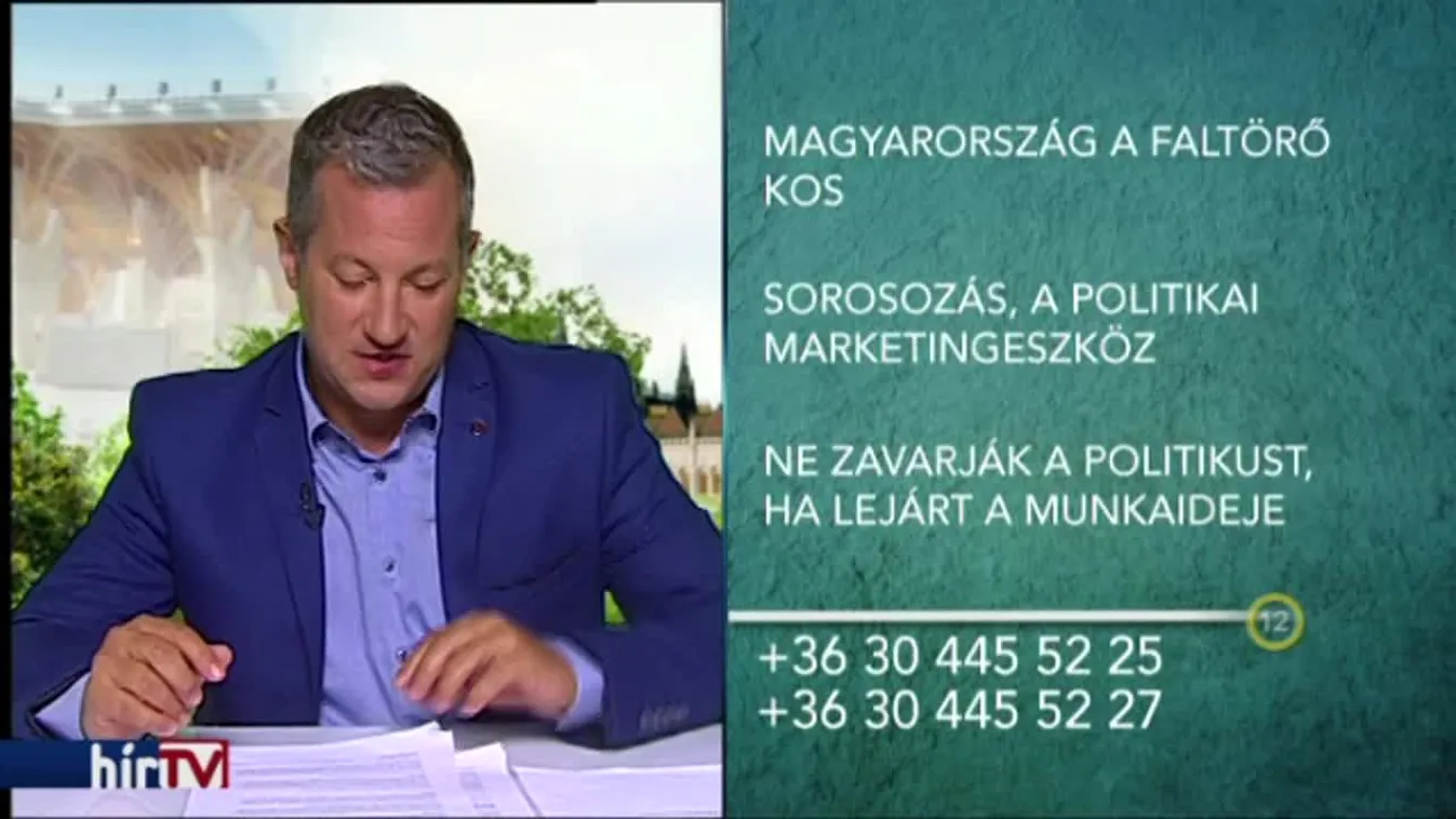 Tantusz - Sorosozás, a politikai marketingeszköz