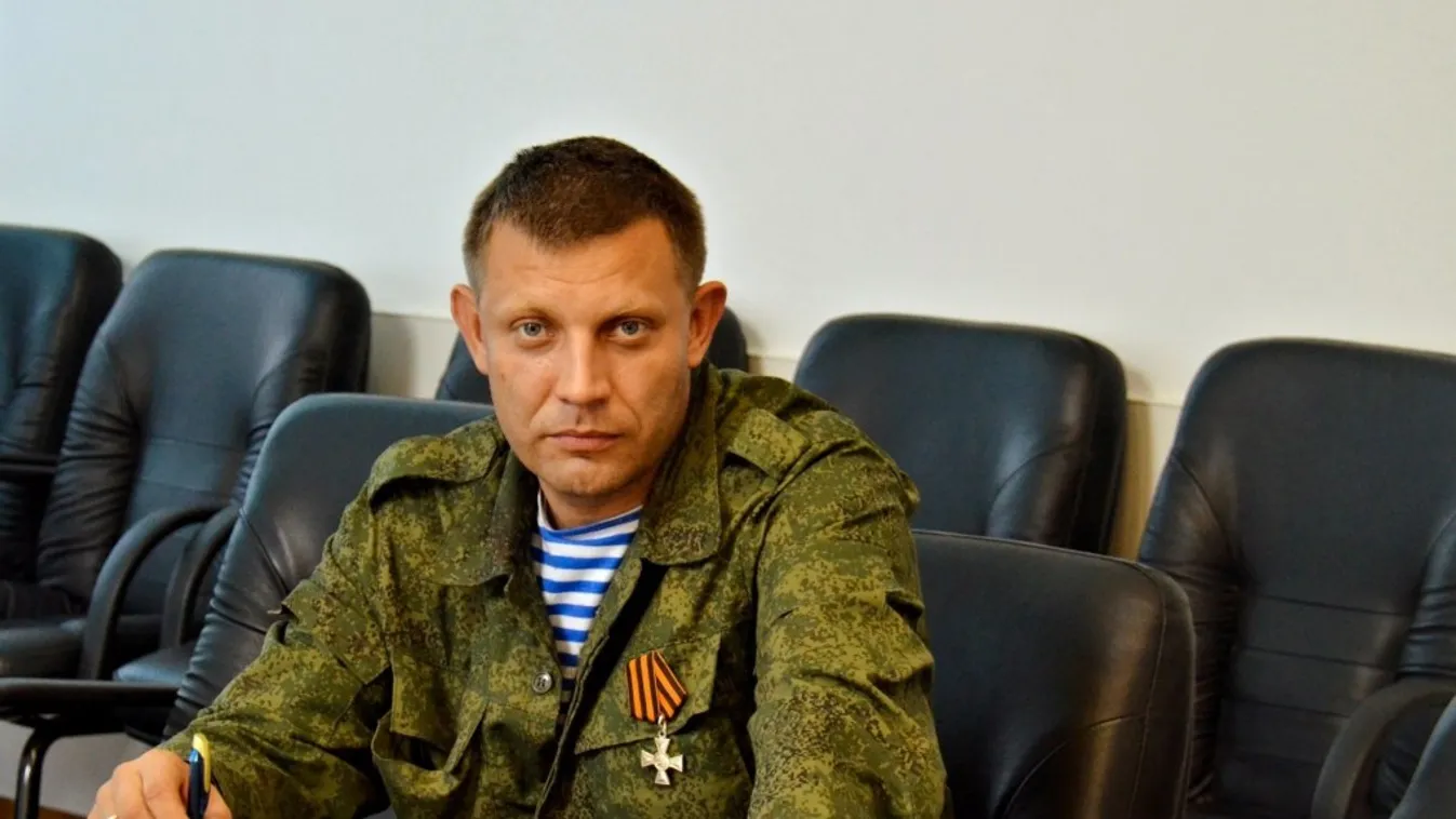 Robbantásos merényletben meghalt a donyecki szakadár vezető