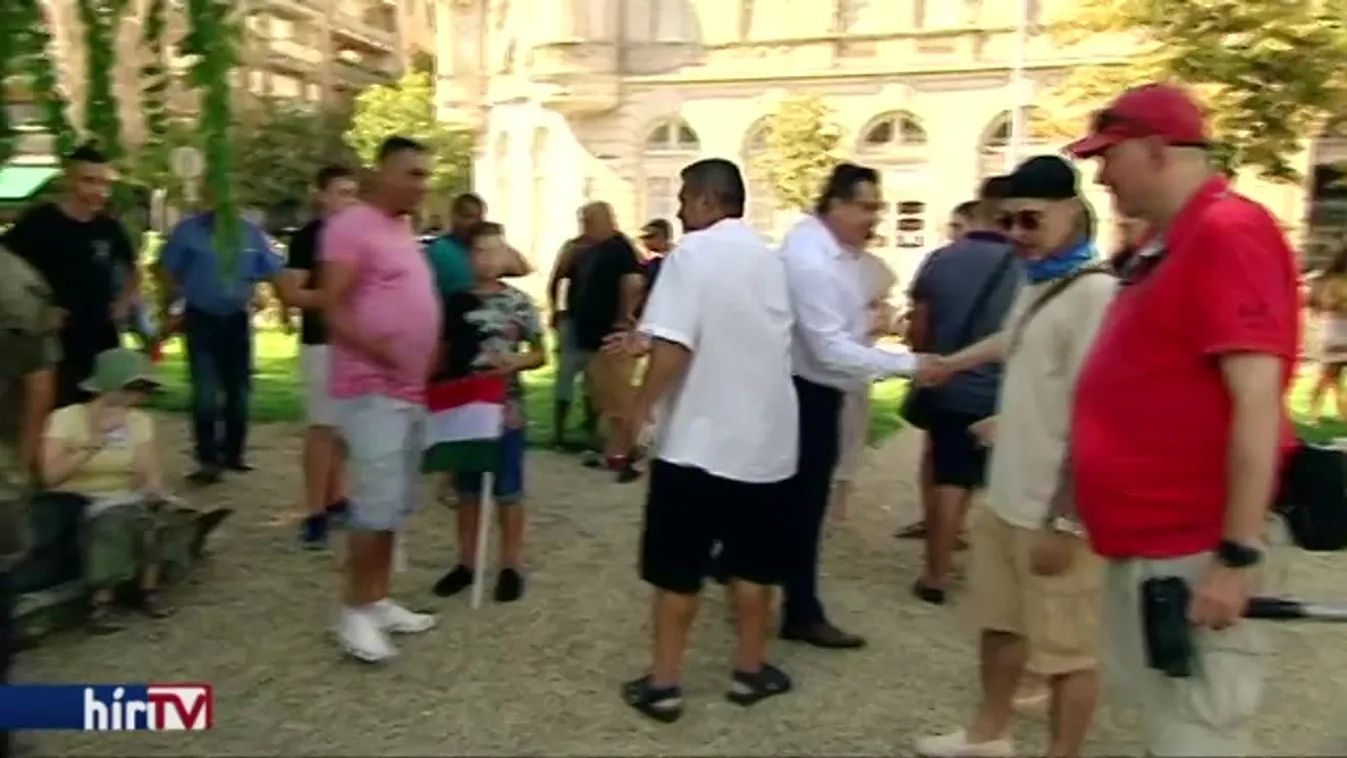 A kárpátaljai magyar romák elleni támadások miatt tüntettek