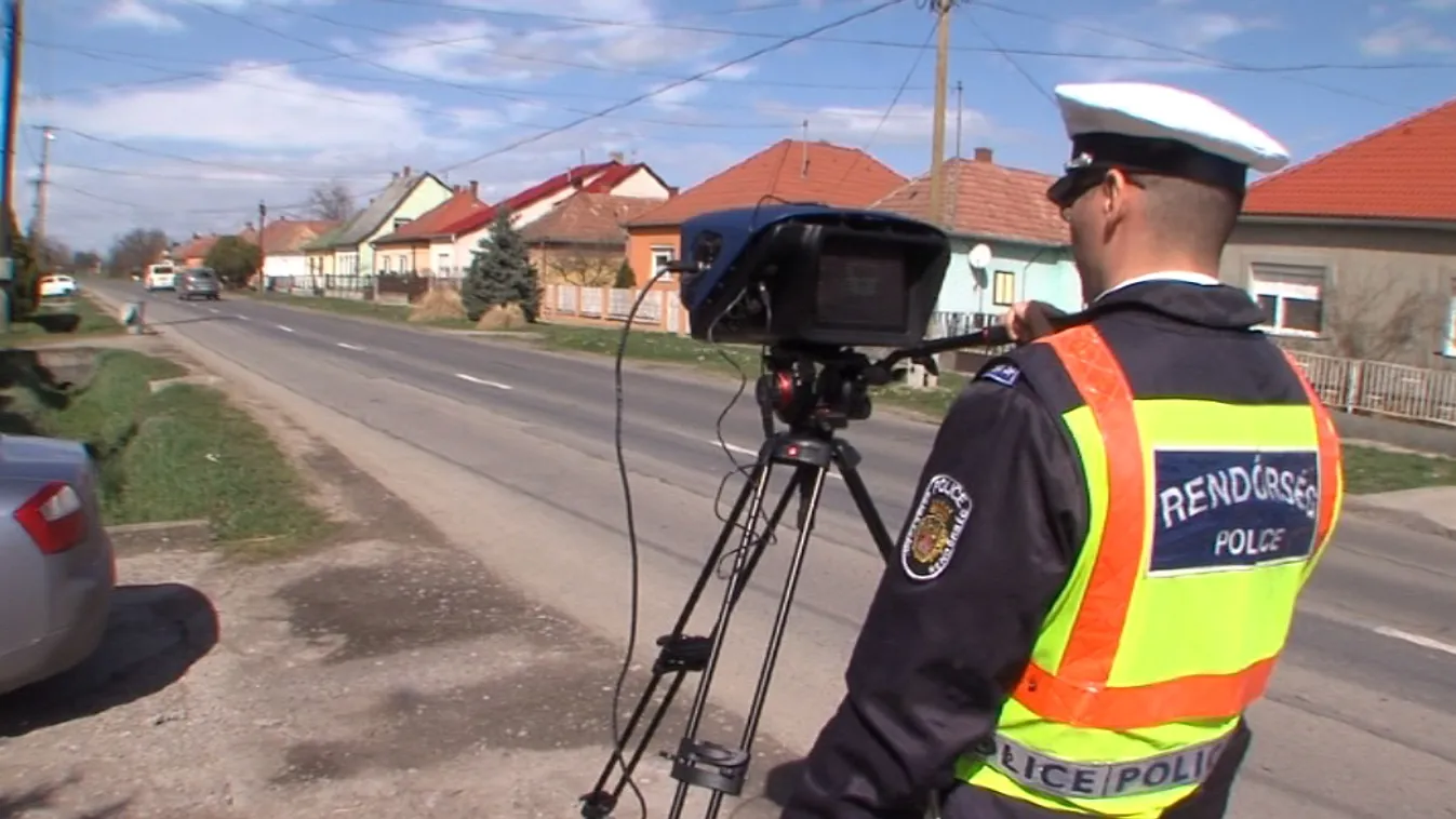 Óvatosan, a gyorshajtókra „vadásznak”