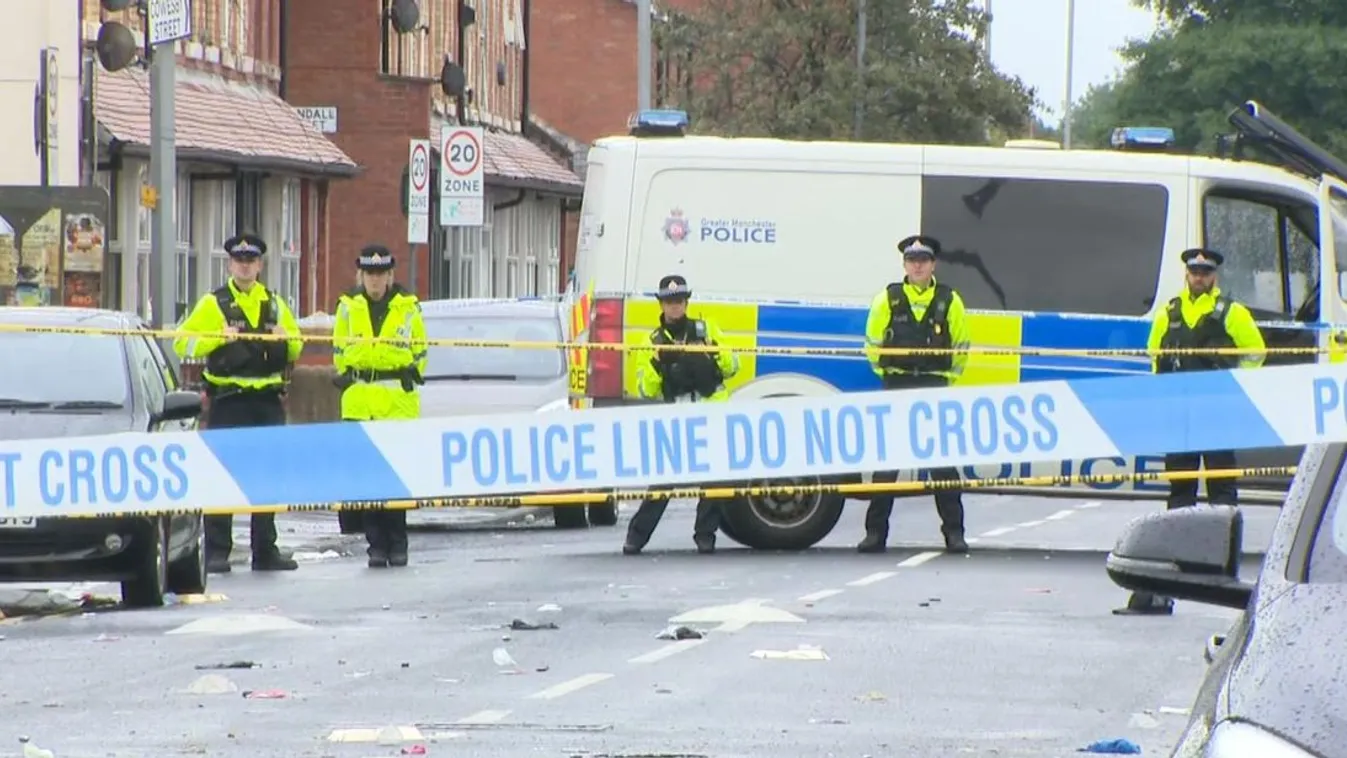 Lövöldözés volt Manchesterben, tíz ember kórházba került