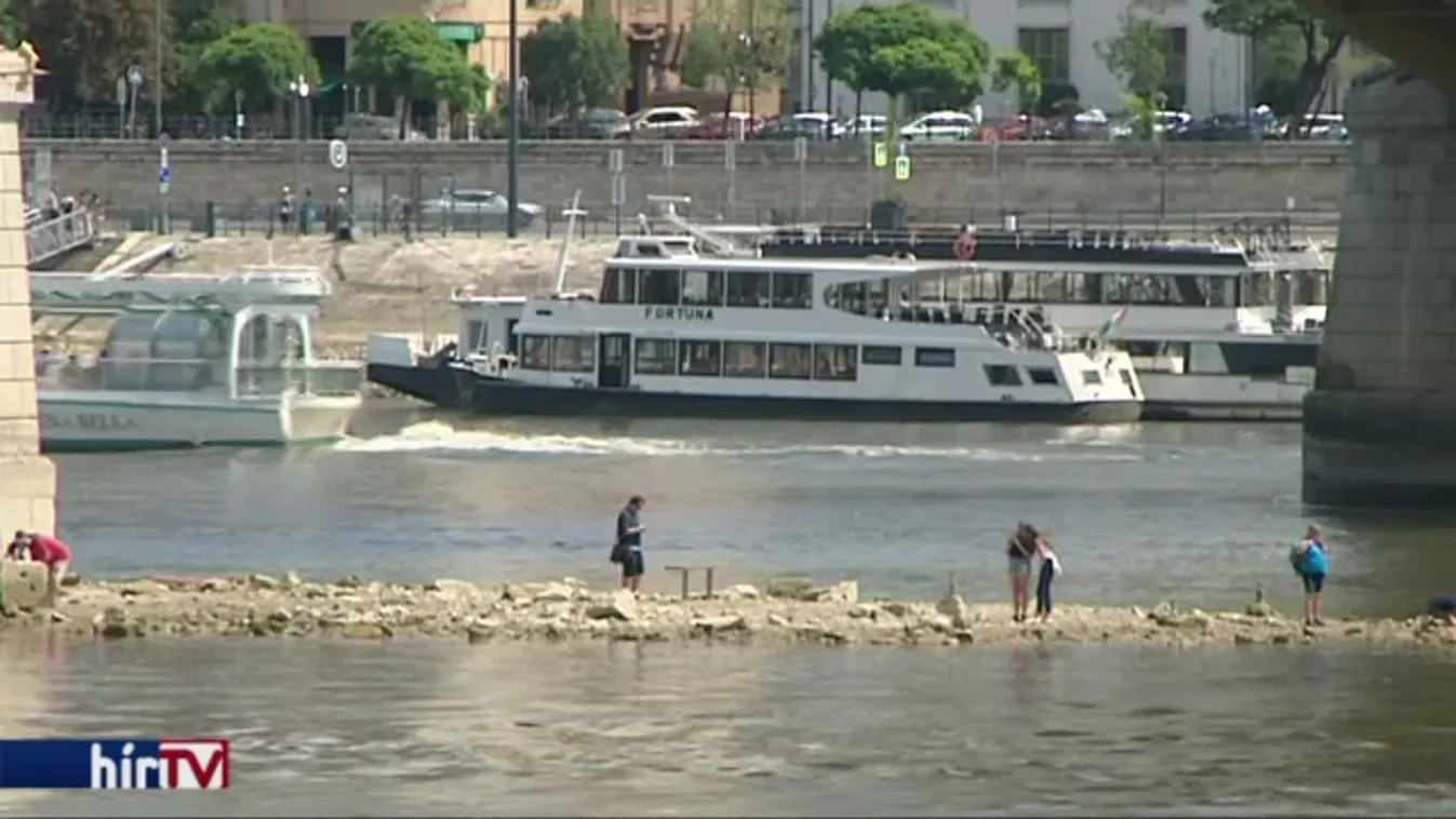 Kritikusan alacsony a vízállás a Dunán