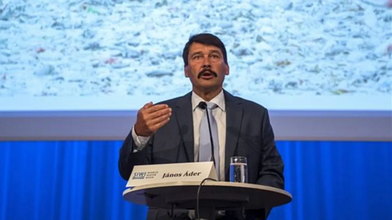 200 millió eurós vízügyi fejlesztési alapot jelentett be Áder János