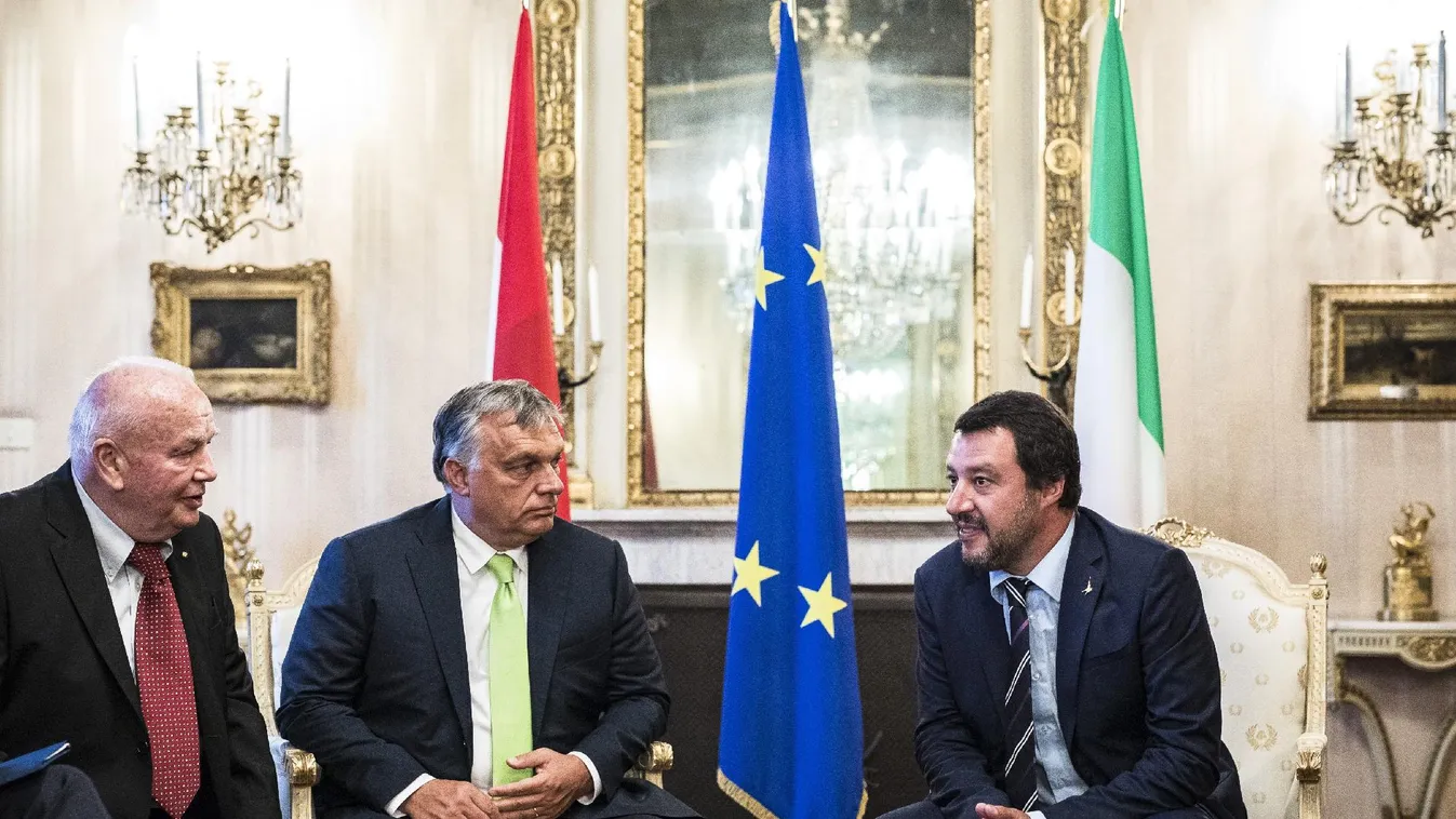 Orbán: Salvini sikerén múlik Európa biztonsága, ezért nem hátrálhat meg
