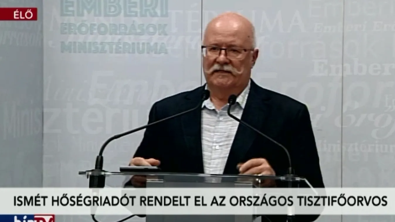 Meghosszabbították a hőségriasztást