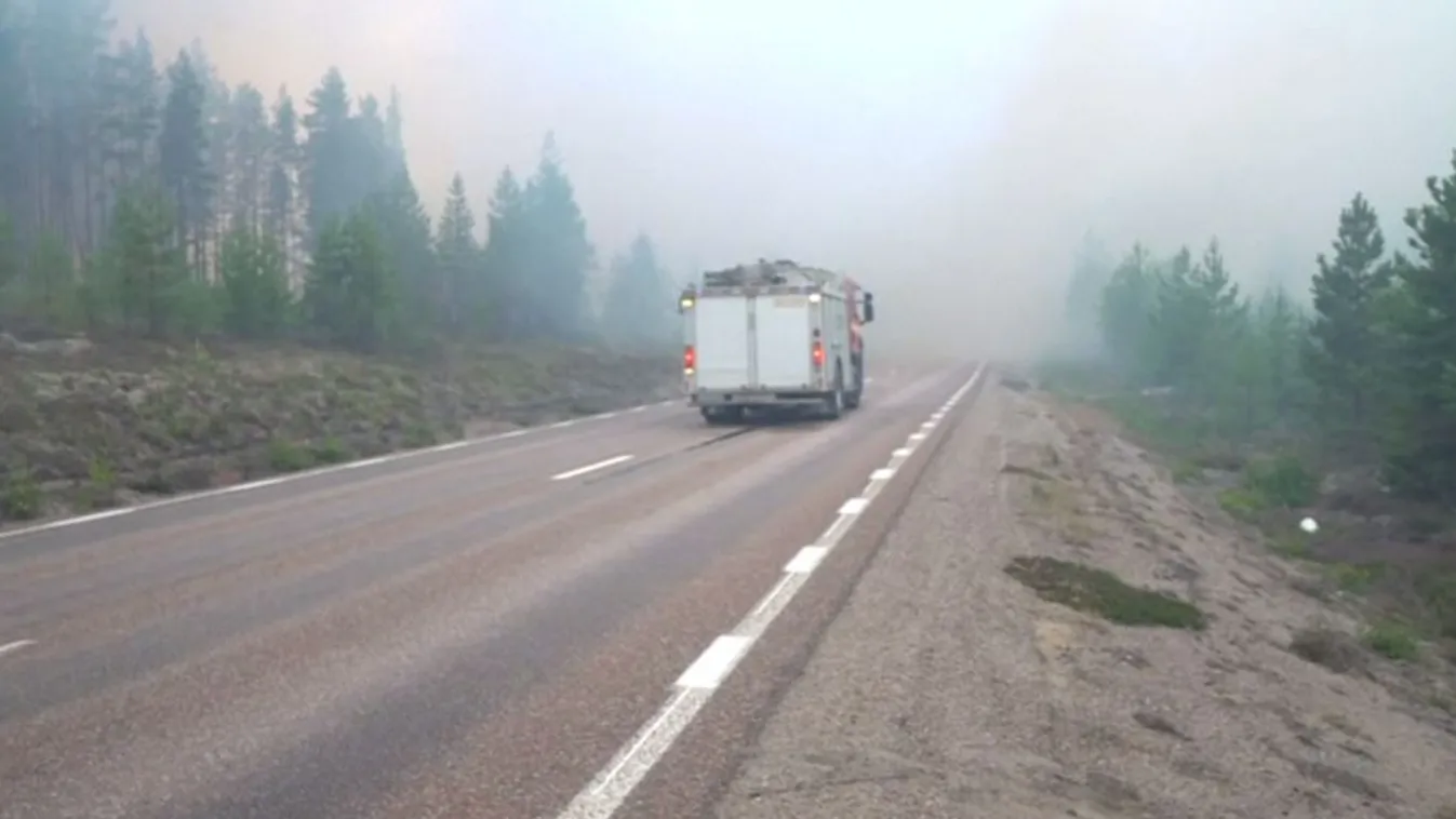 Az EU is segít megfékezni a svédországi erdőtüzeket