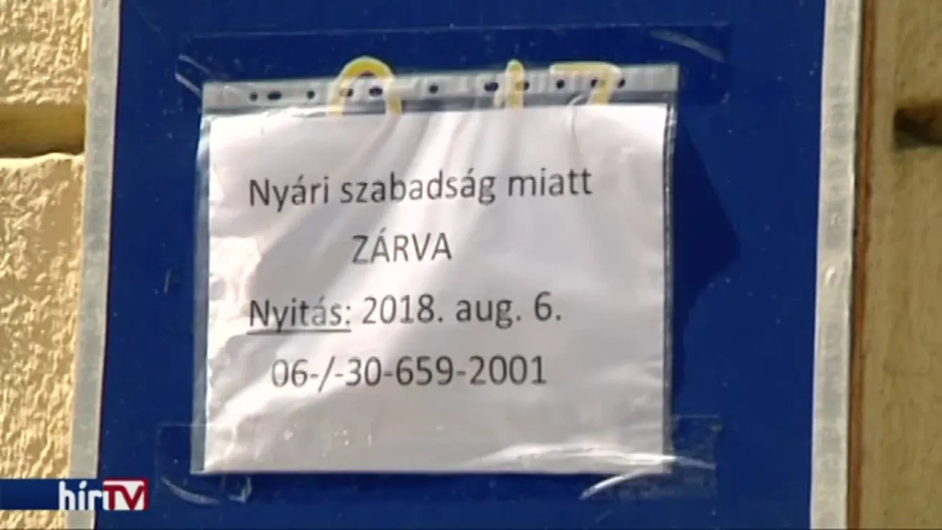 Gondot okoz a szabadságok kiadása a nyári időszakban