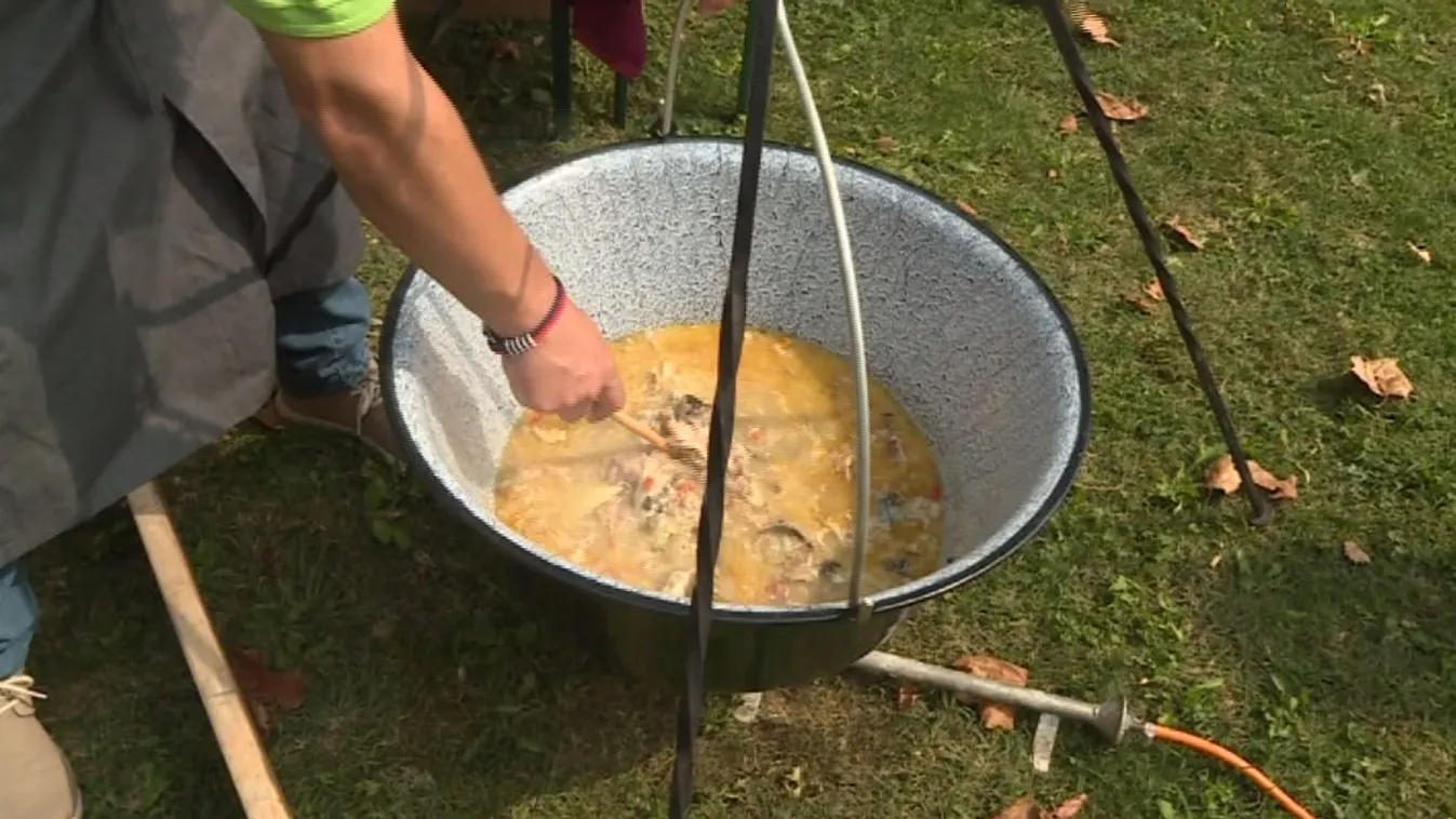 Ahány kondér, annyi féle halászlé rotyogott a mólón