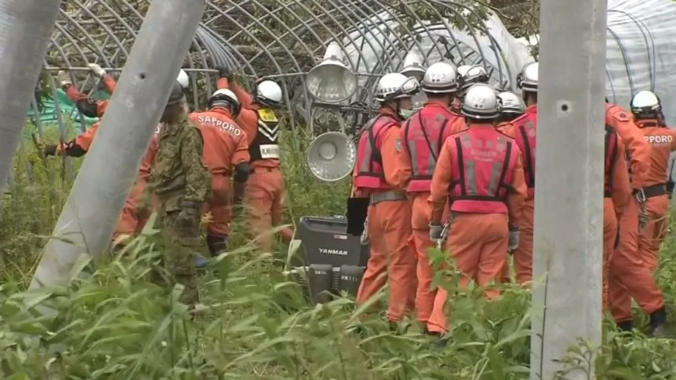 35-re emelkedett a földrengés áldozatainak száma Hokkaidó szigetén