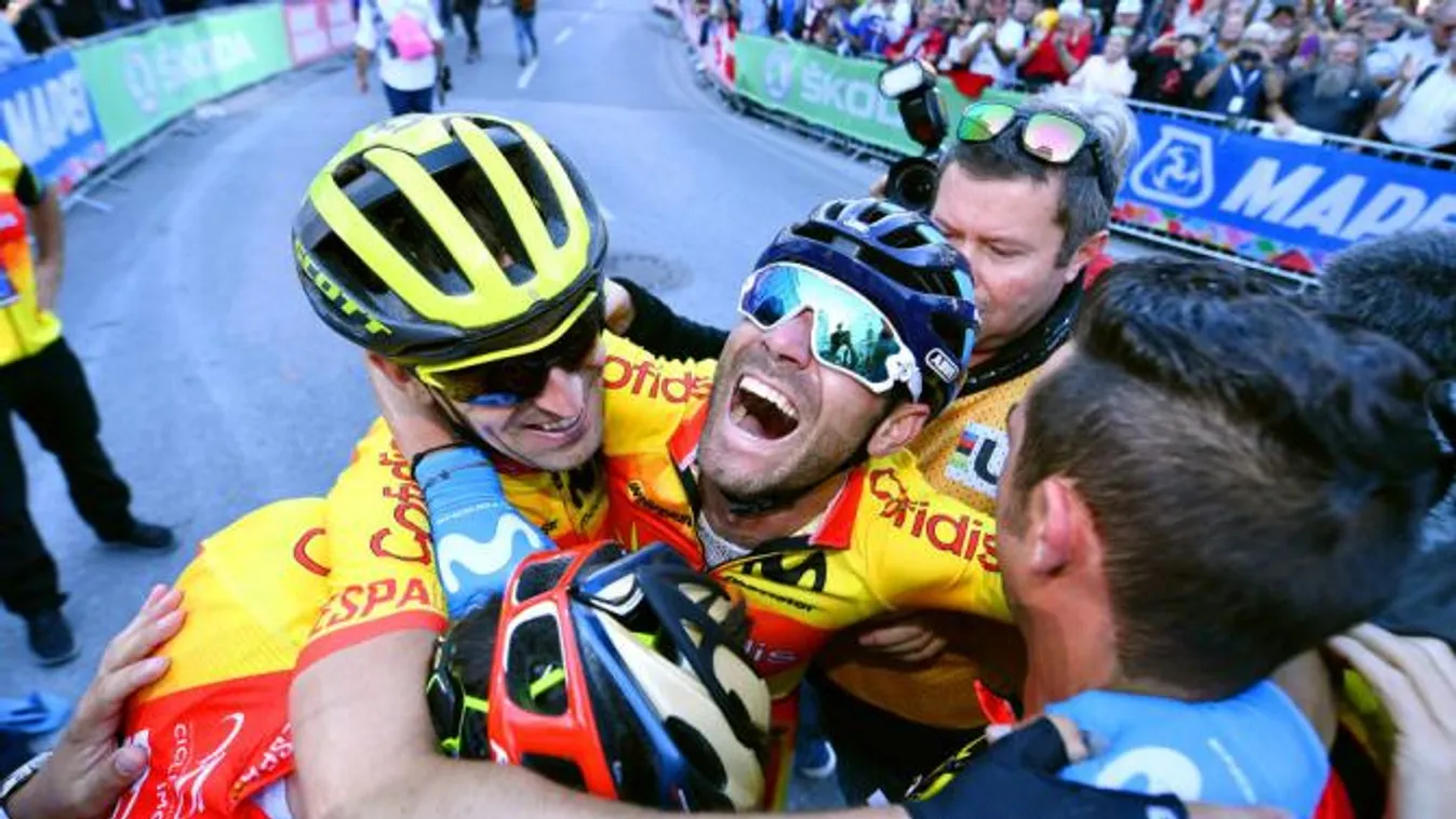 Országúti kerékpáros-vb: Valverde 38 évesen ért fel a csúcsra