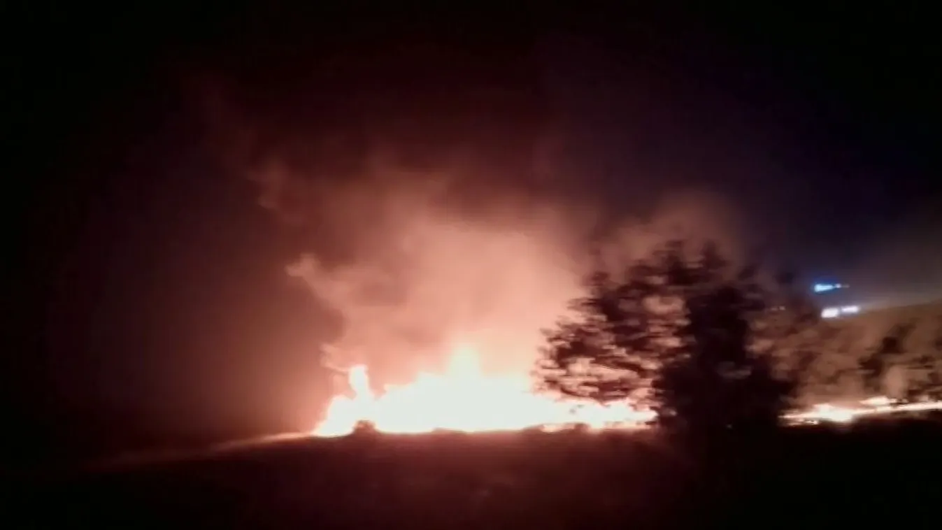 Landolás közben gyulladt ki egy repülőgép