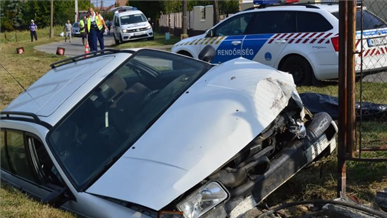 Árokba sodródott, nem élte túl