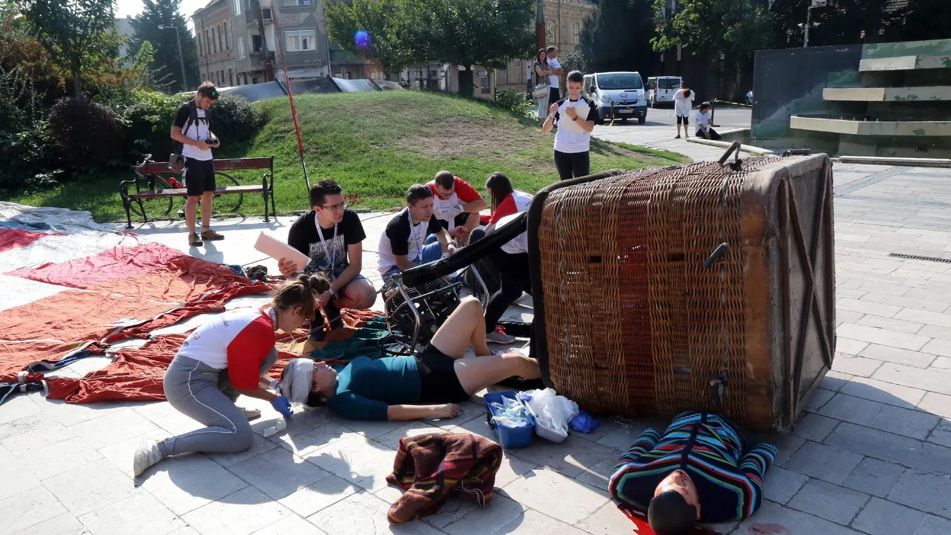 Vérzések, törések, életveszély: volt munka Miskolc utcáin