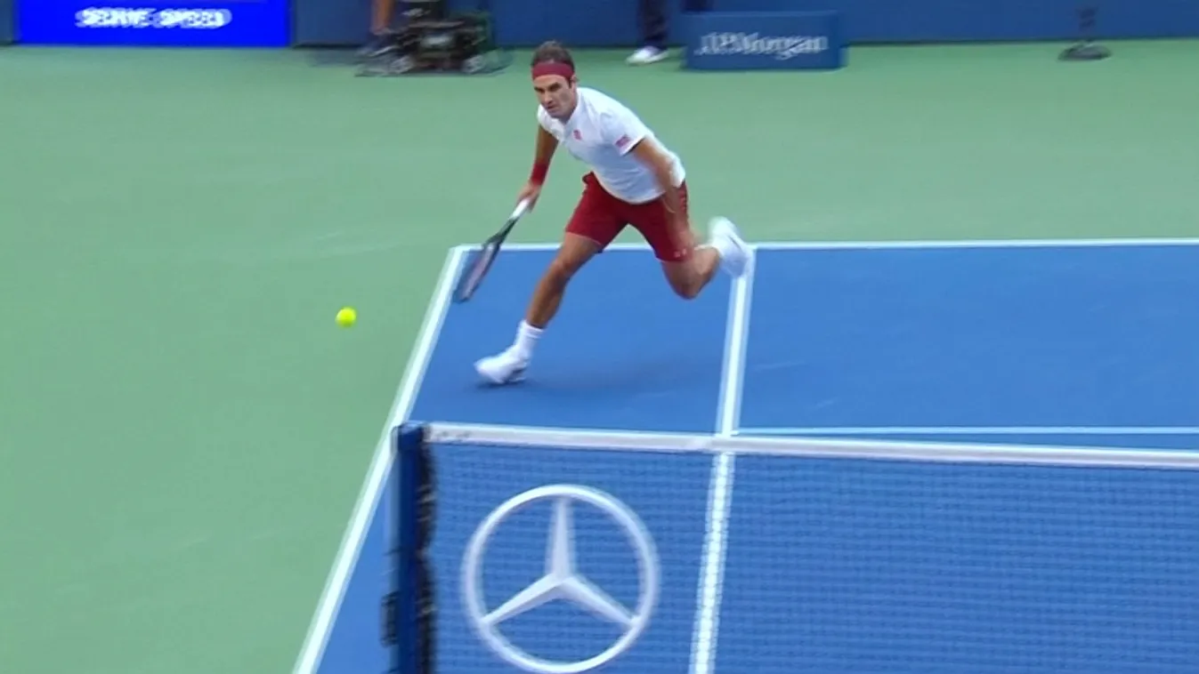 Olyat mentett Federer, hogy ellenfele nem hitt a szemének
